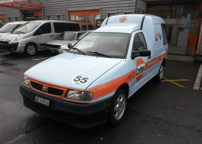 Publicite sur vehicule Geneve