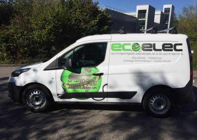 Vehicules publicitaires Imprimerie Onex
